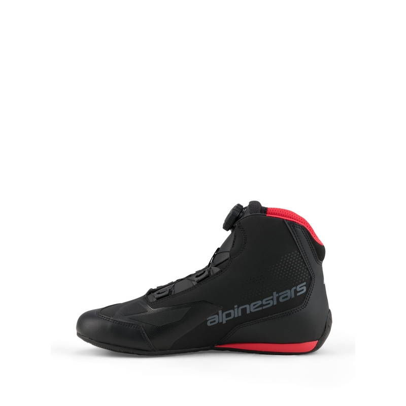 Alpinestars Celer motociklu zābaki melni-sarkani-balti