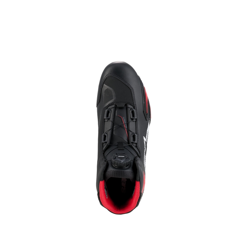 Alpinestars Celer motociklu zābaki melni-sarkani-balti