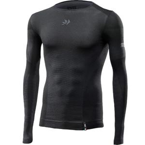 Funkcionāls garroku T-krekls SIXS BT TS2L V2 melns-tumši pelēks