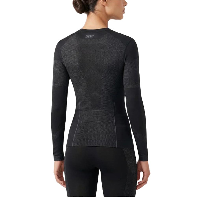 Funkcionāls garroku T-krekls SIXS BT TS2L V2 melns-tumši pelēks