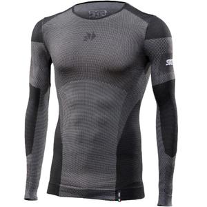 Funkcionāls garroku T-krekls SIXS BT TS2L V2 melns ogles krāsas