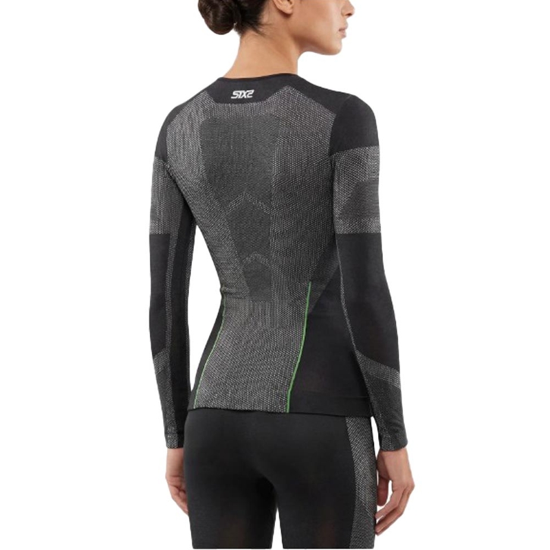 Funkcionāls garroku T-krekls SIXS BT TS2L V2 melns ogles krāsas