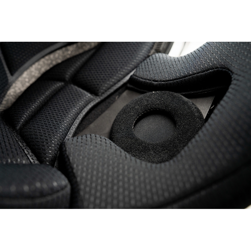 Outlander sietveida ķivere ar austiņām, SENA (matēti melna)