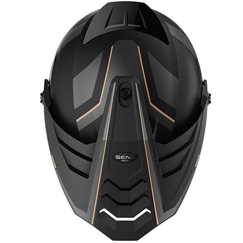 Outlander sietveida ķivere ar austiņām, SENA (matēti melna)