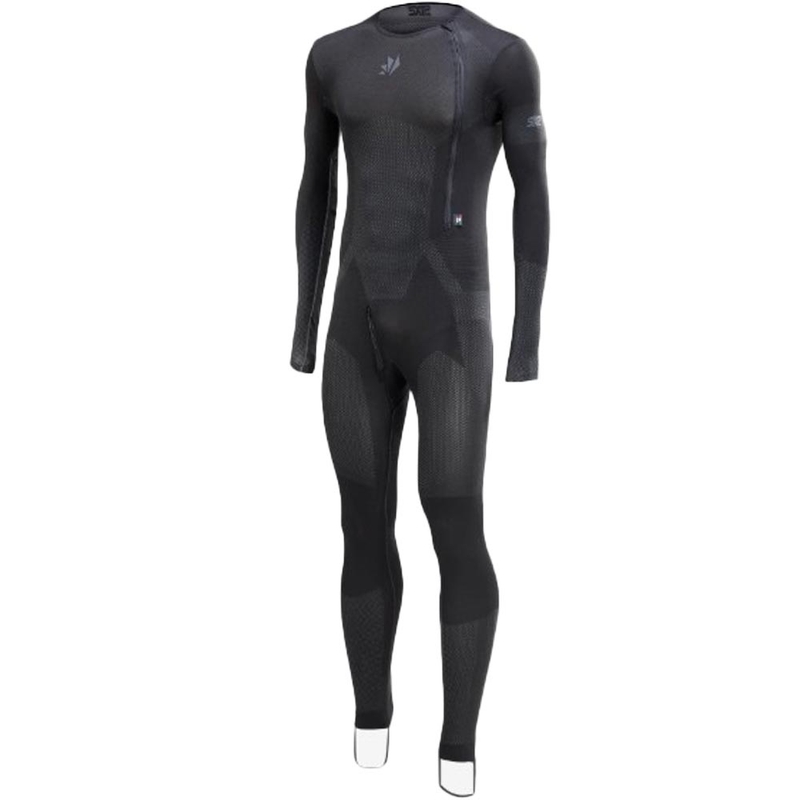 Funkcionāls kombinezons SIXS BT STXL R V2 melns-tumši pelēks