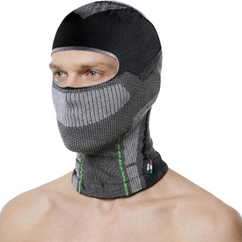 SIXS BT DBXL V2 ķiveres kapuce, melna, oglekļa šķiedras