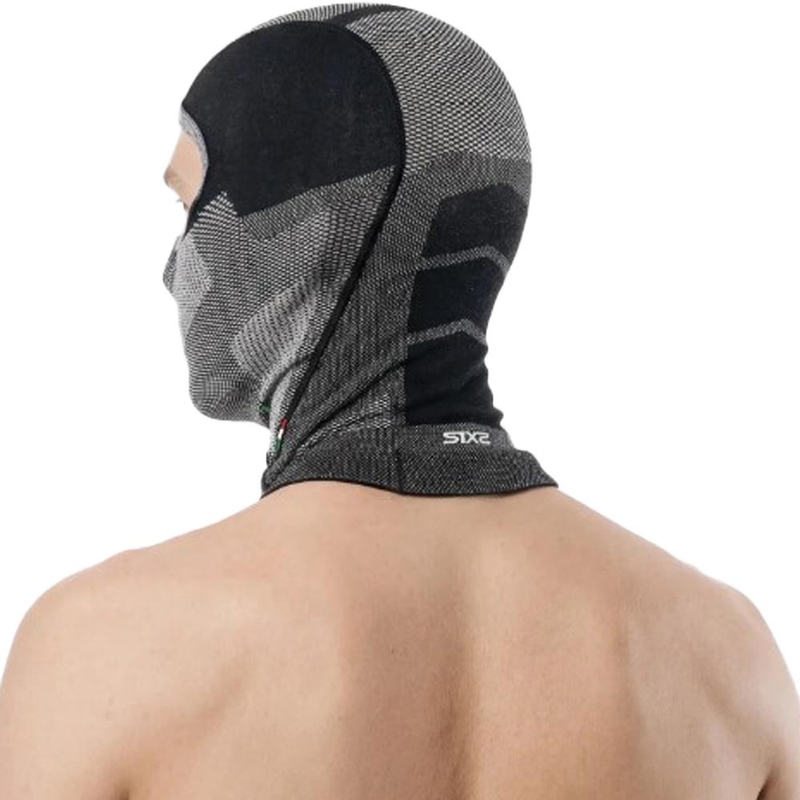 SIXS BT DBXL V2 ķiveres kapuce, melna, oglekļa šķiedras