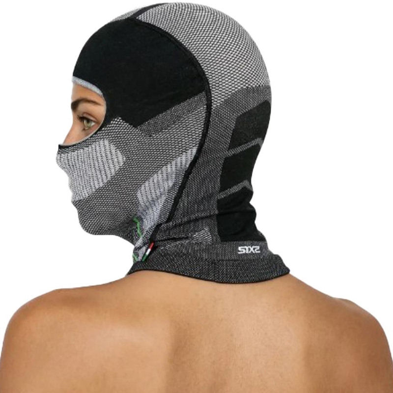 SIXS BT DBXL V2 ķiveres kapuce, melna, oglekļa šķiedras