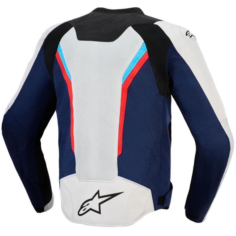 Alpinestars AST V3 Air motocikla jaka balta-zila-sarkana-melna