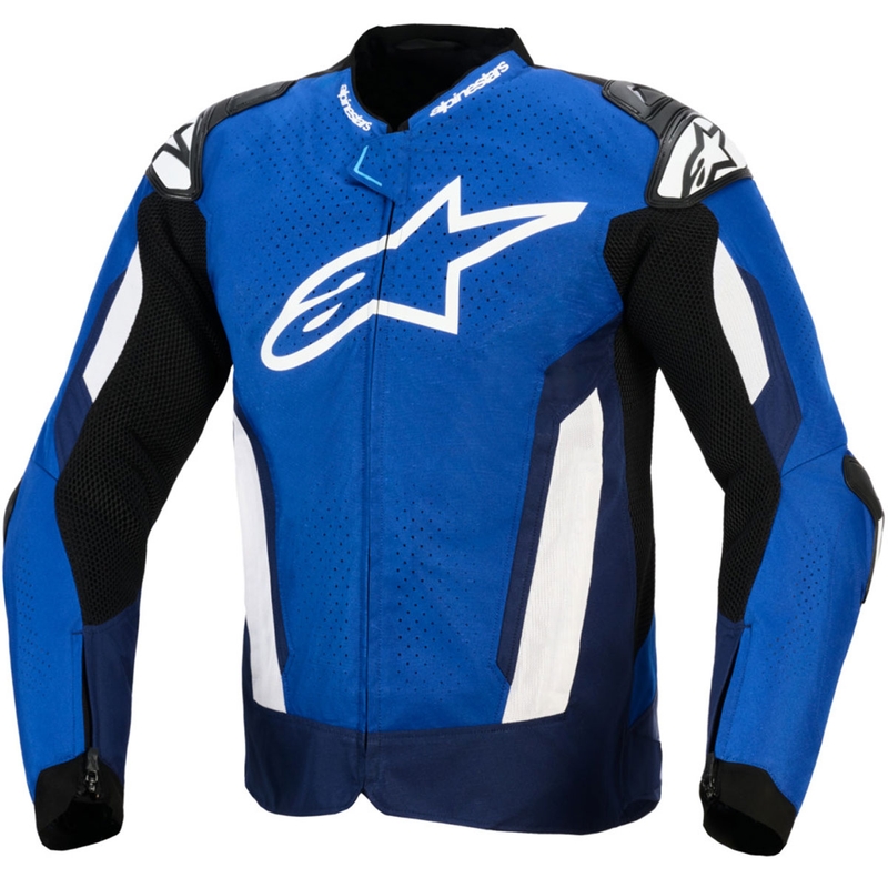 Alpinestars T-GP Air motocikla jaka zila-balta-melna