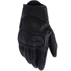 Alpinestars Mustang V3 motocikla cimdi melni-melni