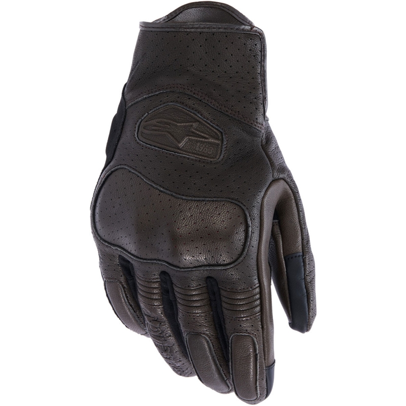 Alpinestars Mustang V3 motocikla cimdi brūni melni
