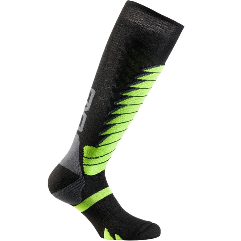 Funkcionālās ceļgalu zeķes SIXS SPEED V3 melni zaļas