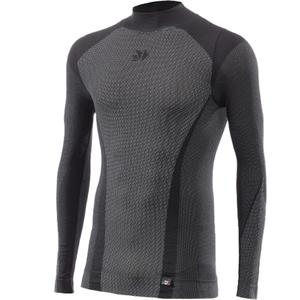 Funkcionāls garroku T-krekls SIXS TS3 V2 melns ogles krāsas