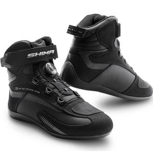 Shima Exo motociklu zābaki melni-melni