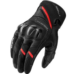 Shima Spark 3.0 motocikla cimdi melni-sarkani