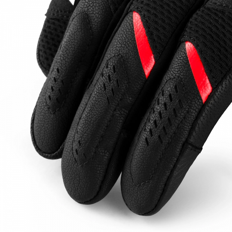 Shima Spark 3.0 motocikla cimdi melni-sarkani