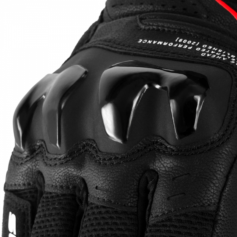 Shima Spark 3.0 motocikla cimdi melni-sarkani