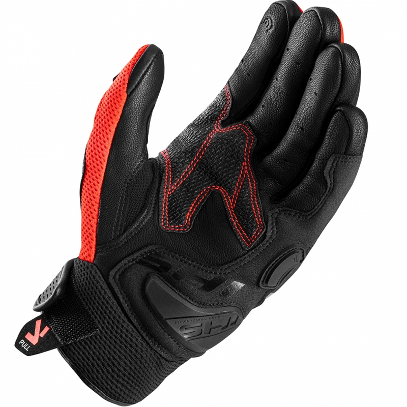Shima Spark 3.0 motocikla cimdi, fluorescējoši sarkani