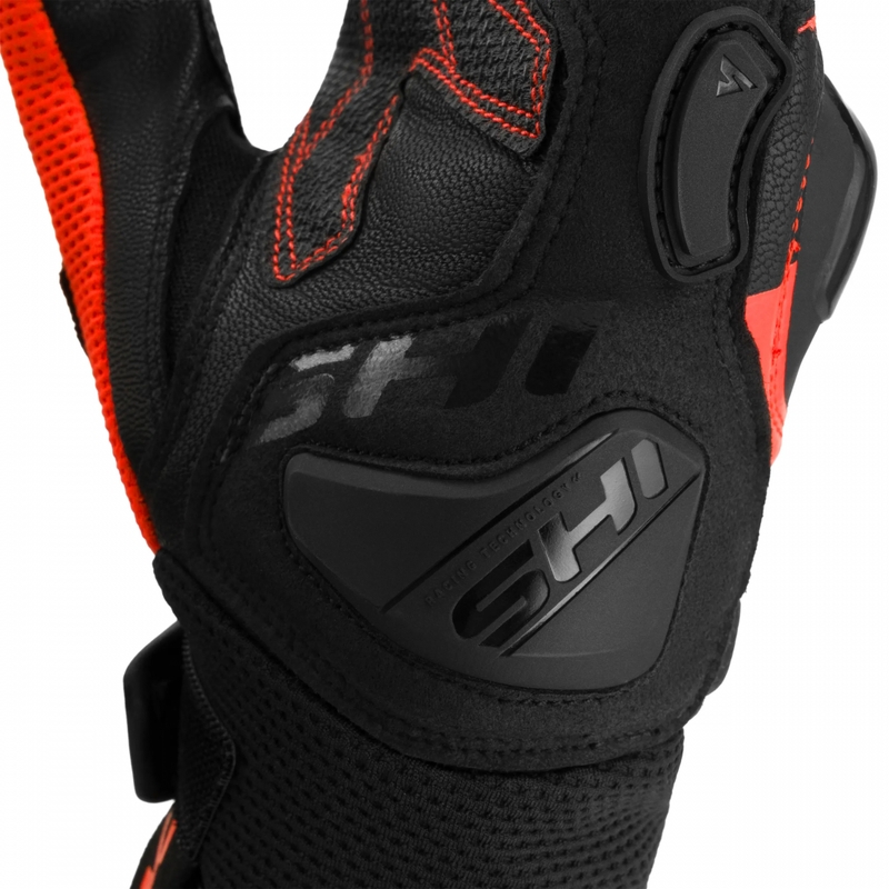 Shima Spark 3.0 motocikla cimdi, fluorescējoši sarkani