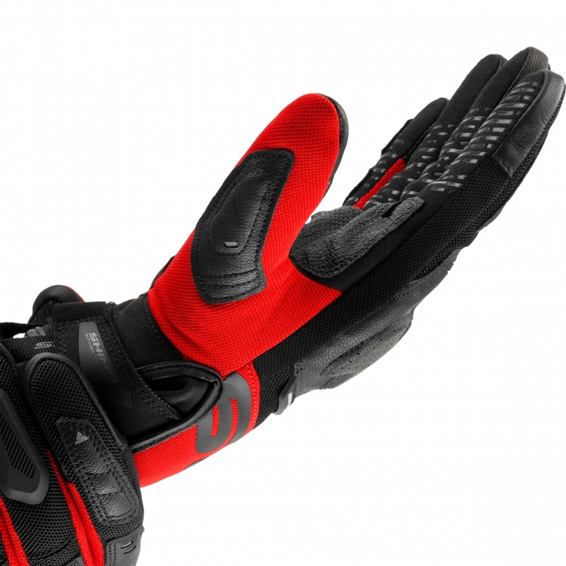 Motocikla cimdi Shima Blaze 3.0 sarkani