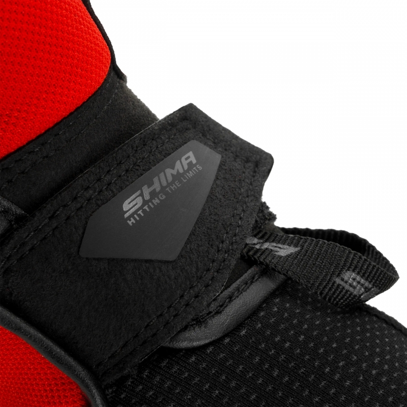 Motocikla cimdi Shima Blaze 3.0 sarkani