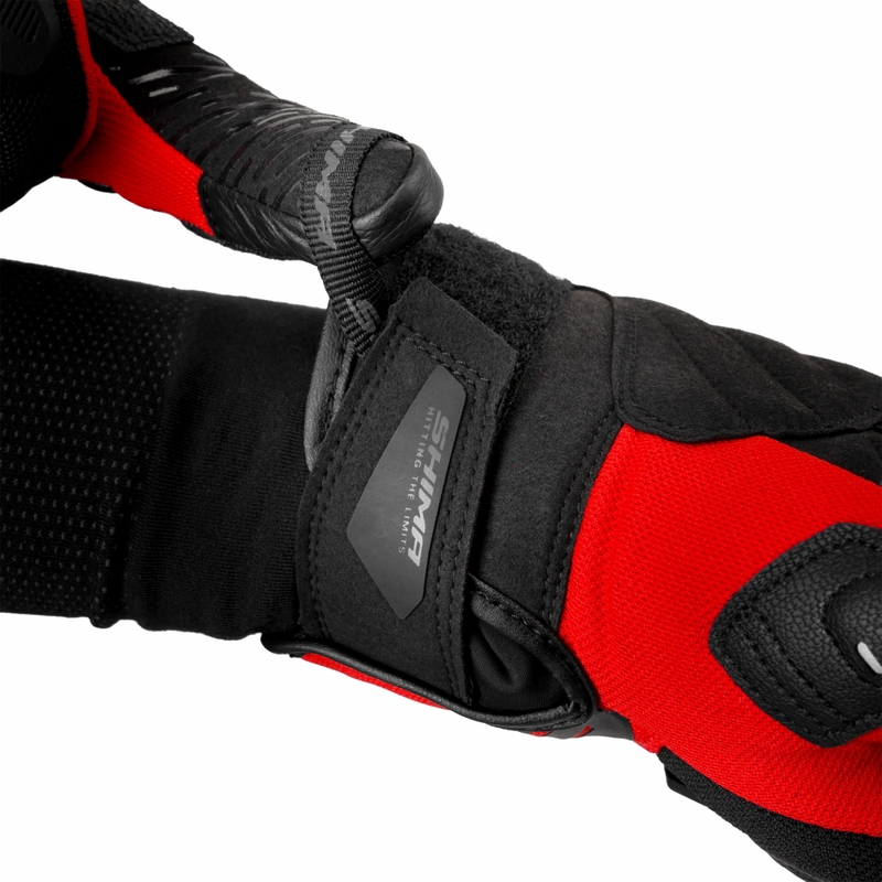 Motocikla cimdi Shima Blaze 3.0 sarkani