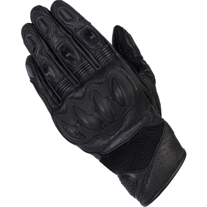 Rebelhorn Flux II Sieviešu motocikla cimdi Black