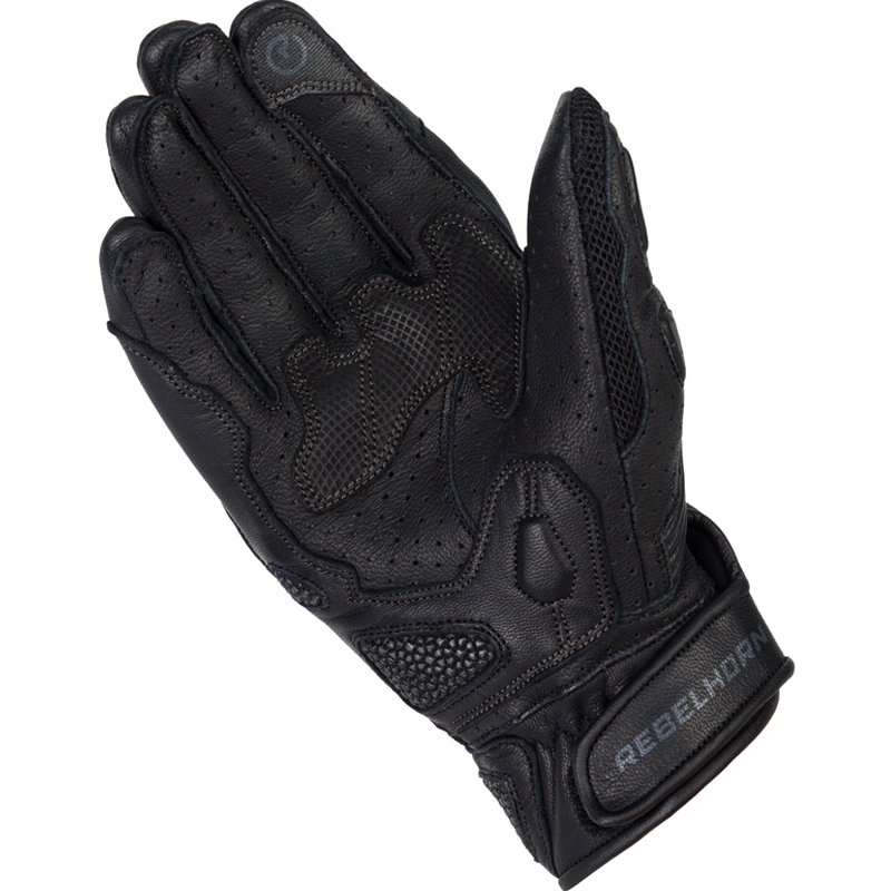 Rebelhorn Flux II Sieviešu motocikla cimdi Black