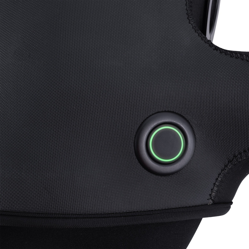 Oxford Hot Muffs apsildāmie roku sildītāji, melni