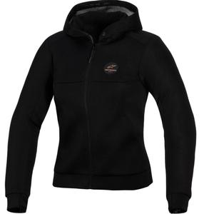 Alpinestars Stella Chrome Superairflow sieviešu motocikla jaka melna-vara krāsā
