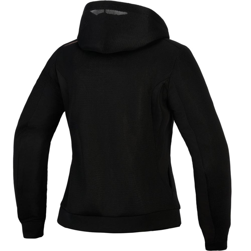Alpinestars Stella Chrome Superairflow sieviešu motocikla jaka melna-vara krāsā