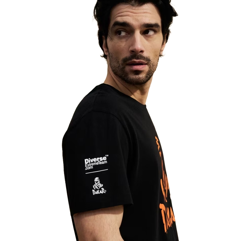 Dakar Logo 263 T-krekls melns