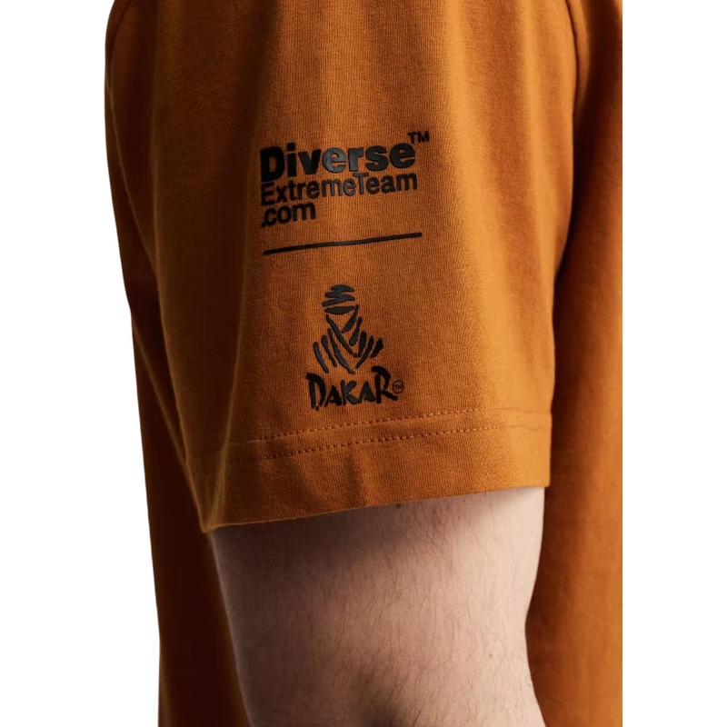 Dakar Logo 263 T-krekls brūns