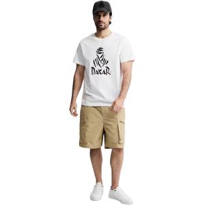 Dakaras logotipa T-krekls W 263 balts
