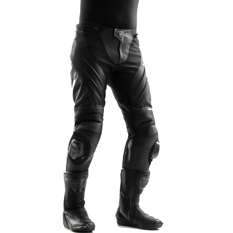 Rebelhorn Inferno ādas motocikla bikses, melnas