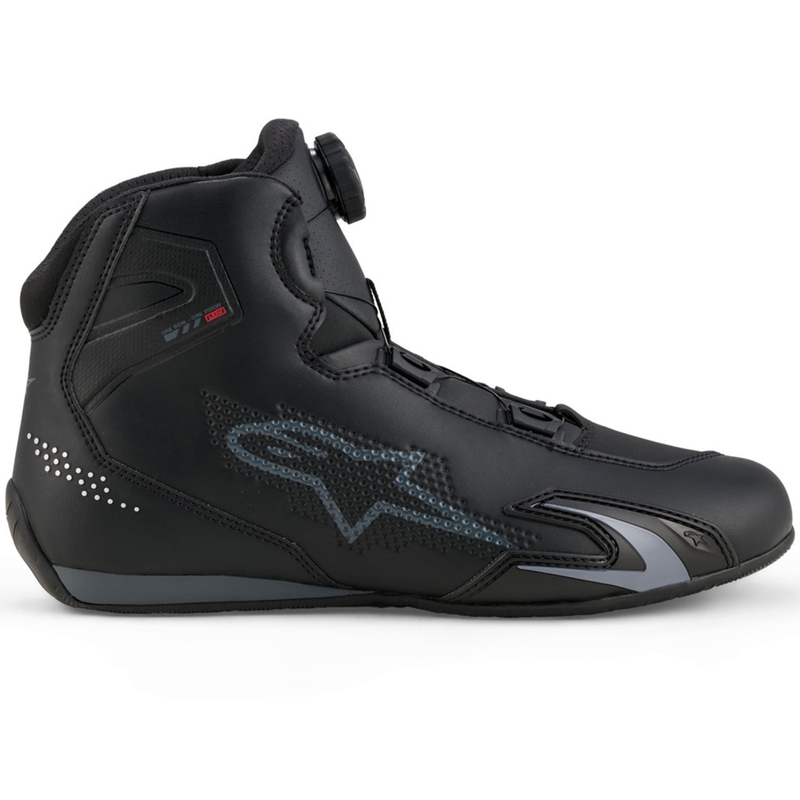 Alpinestars Celer motociklu zābaki melni-tumši pelēki