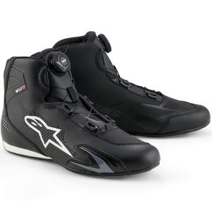 Alpinestars Celer motociklu zābaki melni balti