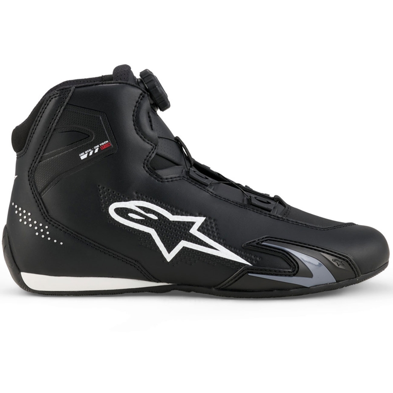 Alpinestars Celer motociklu zābaki melni balti