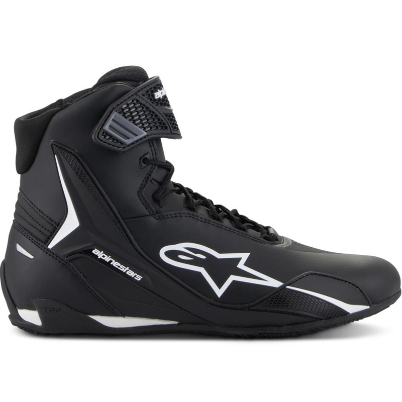 Alpinestars Faster-4 motociklu zābaki melni balti