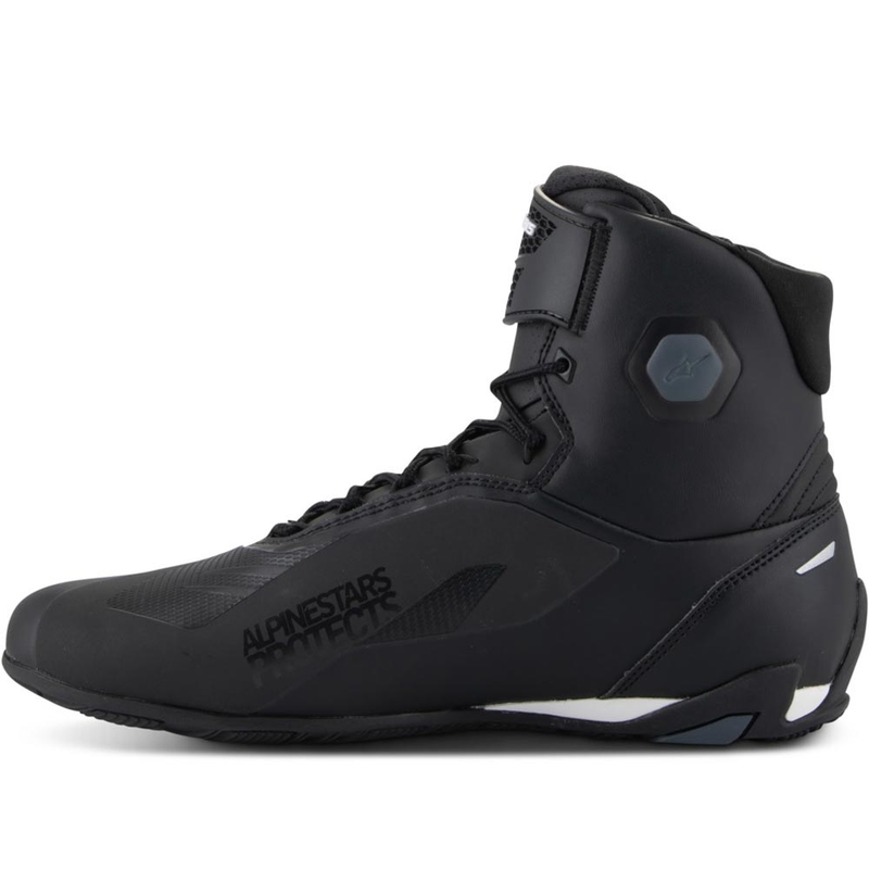 Alpinestars Faster-4 motociklu zābaki melni balti