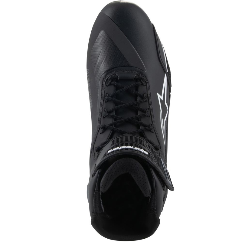 Alpinestars Faster-4 motociklu zābaki melni balti