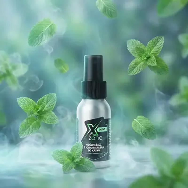 Ķiveres salona atsvaidzinātājs ar sudraba joniem 50 ml piparmētra