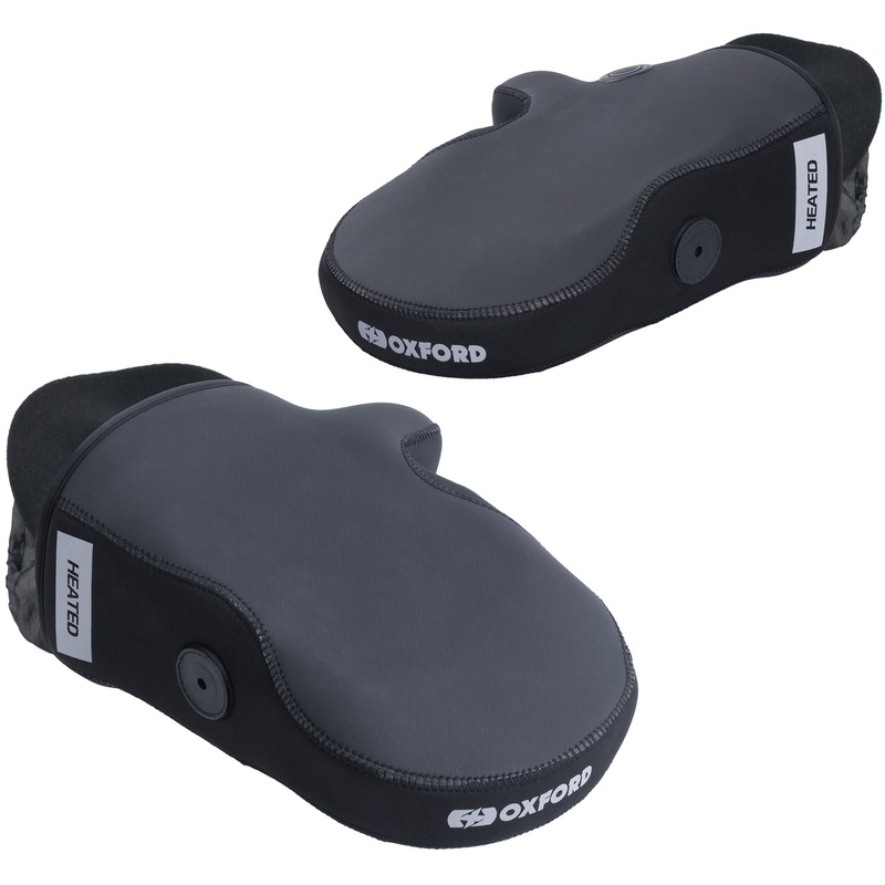 Oxford Hot Muffs apsildāmie roku sildītāji, melni