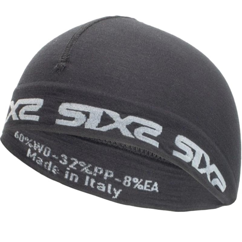 Merino cepure SIXS SCX Merinos melna