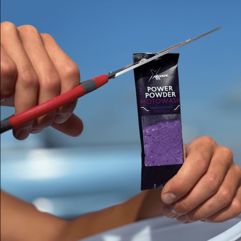 Pulverveida motociklu šampūns XzoneRide® Power Powder-Moto Wash 60 g