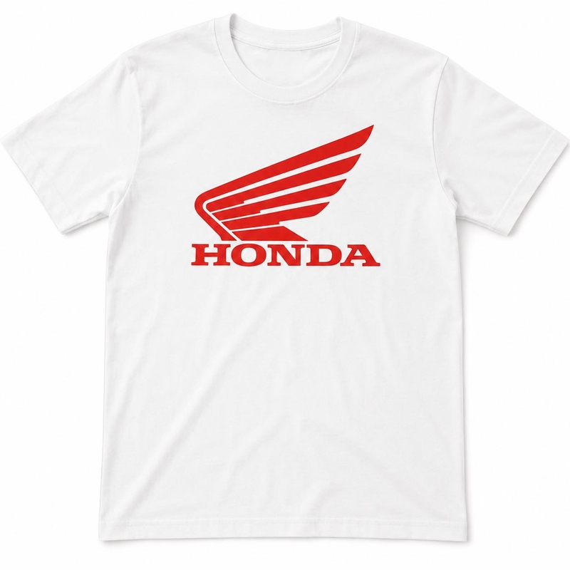 Honda Racing Honda Wing T-krekls, balts