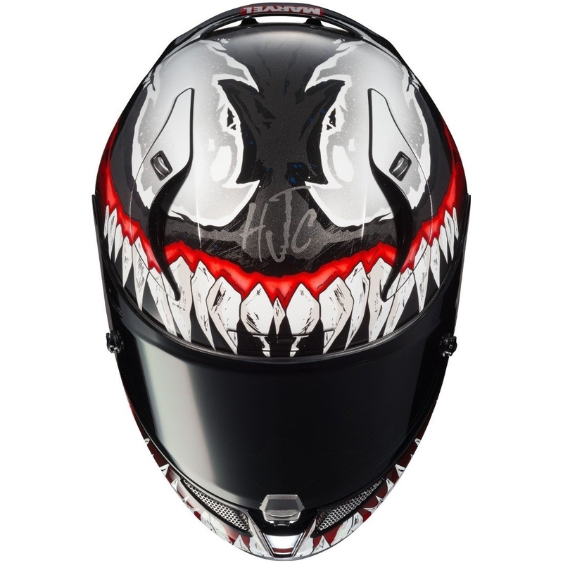 Integrální přilba na motorku HJC RPHA 11 Venom II MC1 černo-bílo-červená