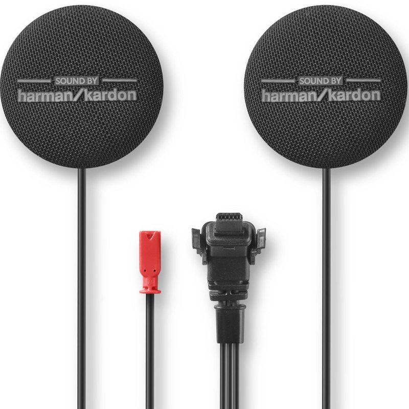 Interphone Era 1X HK 40 mm audio komplekts, melns
