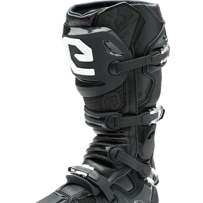 Eleveit X-Legend EVO motokrosa zābaki melni-melni